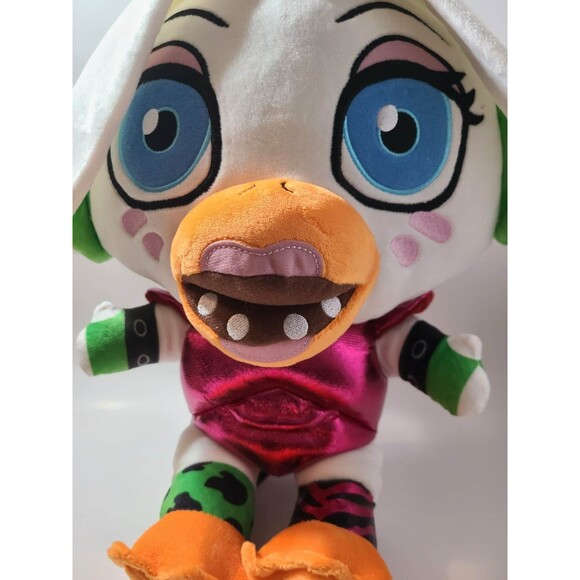 Five Nights At Freddy’s FNAF Glamrock Chica Plush Backpack Bioworld *RARE* NWT main image 3